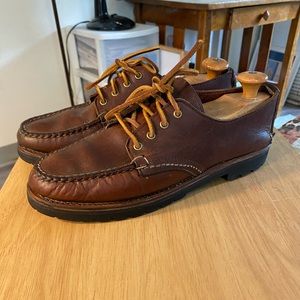 Red wing 9155 shoes mens 10 hand sewn brown leather Campside vibram lug resole